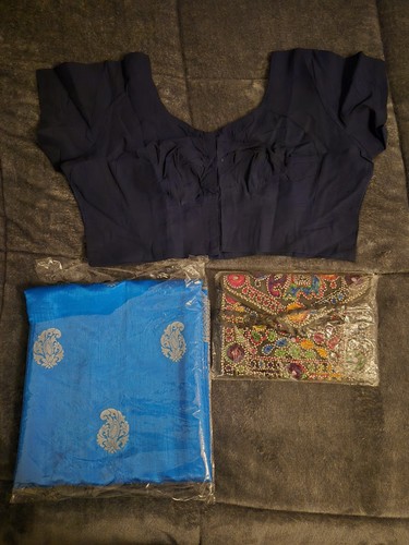 Elegantes indisches sari - elegantes,