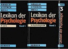 Lexikon der Psychologie. Band 1 - 3 (komplett). 1. Bd.: A - Gyrus, 2. Bd.: H - P