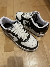 Bapesta Schuhe In Schwarz Größe 37-38 Neu Ungetragen Top
