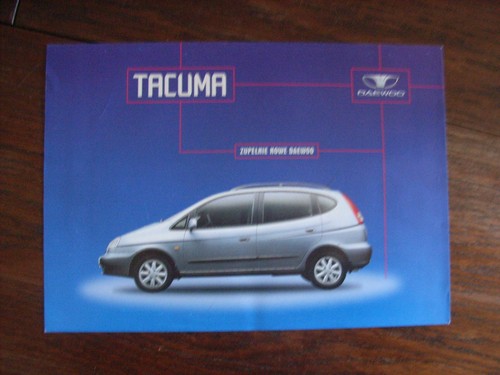 Daewoo tacuma cdx - daewoo,