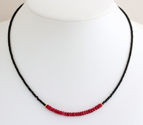 Schwarz spinell kette mit - kette,