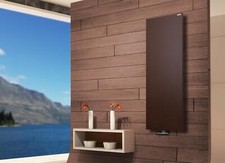 Design Badheizkörper Mirror Steel 2, 120x47 cm, Handtuchwärmer Mittelanschluss