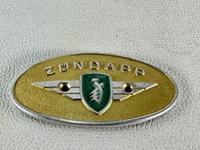 Zündapp Tankemblem Badge gold grün KS 601