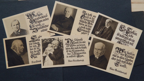 Satz alte ansichtskarten von - satz,
