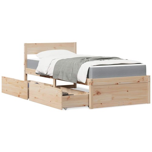 Bett mit schubladen - bett, matratze