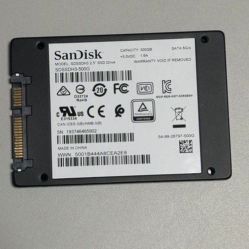 Sandisk ultra 500gb - 500gb, 2,5
