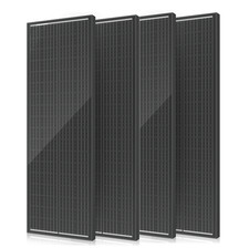 Monokristallin Solarmodul 12V 100W 200W 400W Solarpanel Für Wohnmobil Balkon RV