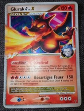 Pokémon Karte Glurak (G) LV.X