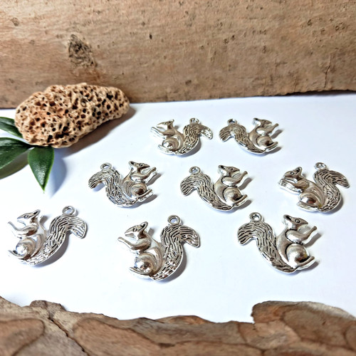 Eichhörnchen charms - 8,