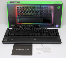 Razer Huntsman Elite(Purple Switch)-Gaming Tastatur mit Handballenauflage QWERTZ