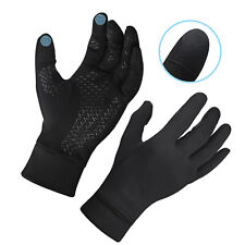 Winterhandschuhe rutschfest Touchscreen - Sport, Fahrrad, SMS - Herren & Damen - M