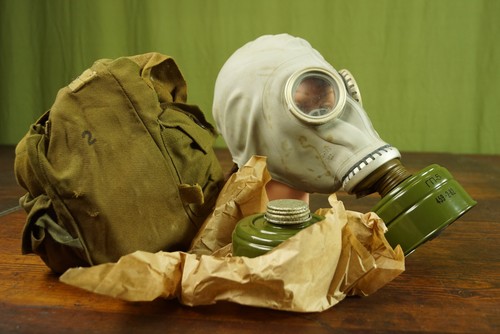 80er vintage gasmaske - vintage,