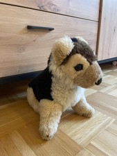 Vintage Tchibo Kindergarten der Tiere, Schäferhund Kuscheltier 28cm Tcm