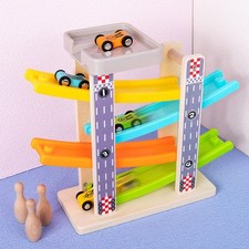 Holzrampe Rennbahn Auto