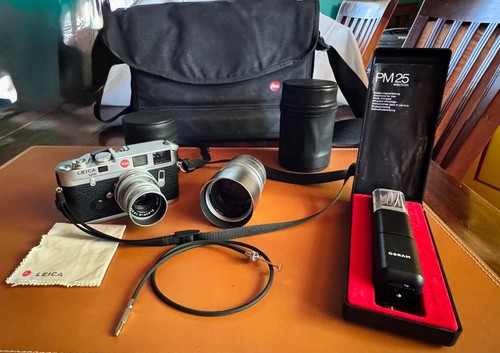 Leica silber elmar - m6, silber,