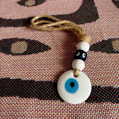 Blaues evil eye amulett - blaues,