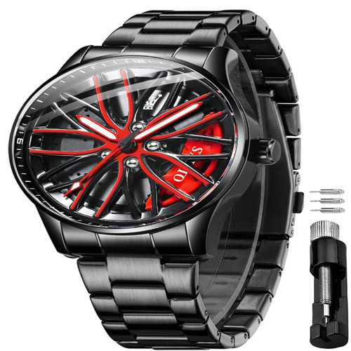 Herrenuhr edelstahl diamant - herrenuhr,