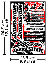 Bridgestone Reifen Aufkleber