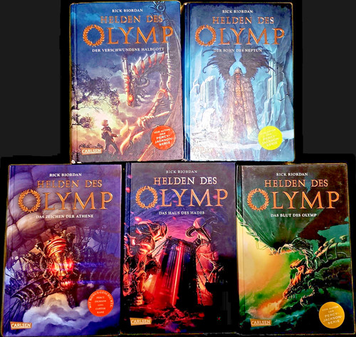 Rick riordan helden - riordan, des