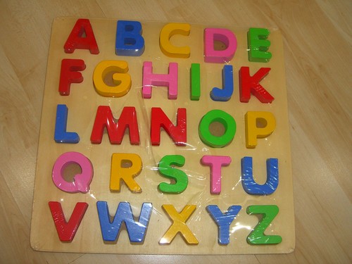 Buchstaben steckspiel tlg - buchstaben-,