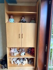 Regalschrank mit 2 Türen ohne Deko