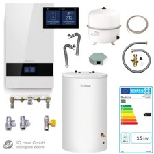 Buderus Paket W22 Gas Brennwertgerät GB172i.2 15 kW Speicher S120 Regelung BC400
