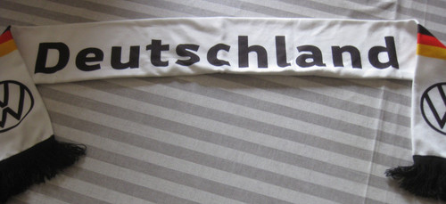 Schal weiß fleece - schal,