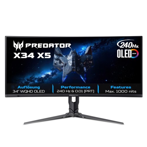 Acer predator x34 schwarz - x34,