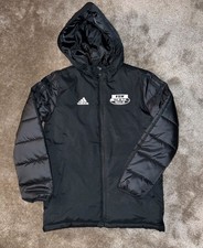 adidas Stadionjacke Winterjacke Kinder schwarz Gr 140
