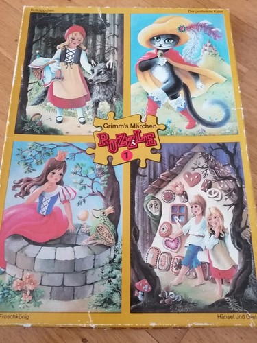 Ddr märchen puzzle set veb - ddr,