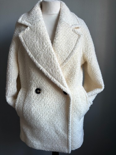 Reiss wool pea coat us4 - reiss, 8