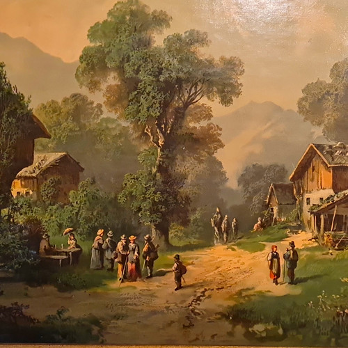 Hampe gemälde leinwand - hampe,