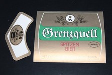 unbenutztes Bieretikett BE