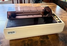 EPSON RX80 F/T - Printer Drucker z.B. für Commodore SX64, Atari  + USB Adapter