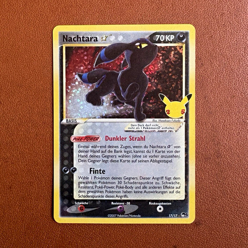 Pokemon tcg nachtara - pokemon, goldstar