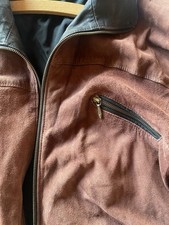 Wildlederjacke Unisex Herren M Wie Neu Braun Schwarz Jäckchen Vintage M Retro