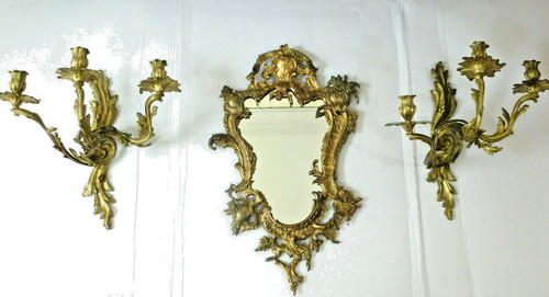 Wandspiegel mit zwei