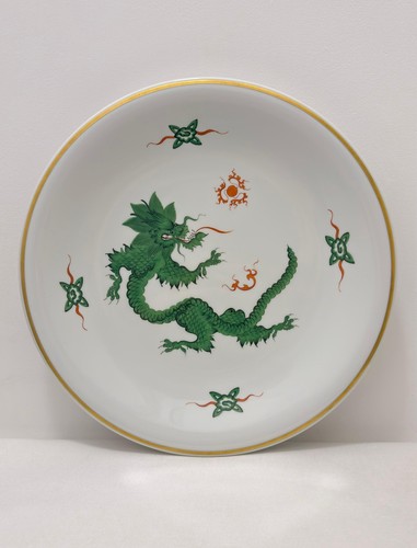 Meissen wandteller grüner - meissen,
