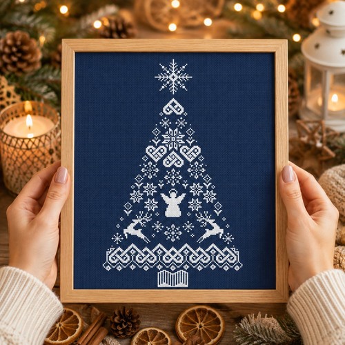 Kreuzstich vorlage weihnachten - kreuzstich,