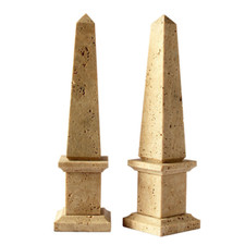 Obelisk Klassisch IN Travertin Armband Italian Stone Classic Home Design H.