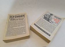 G. F. UNGER Westernromane Romane Western Romanhefte Wildwestromane Billy Jenkins