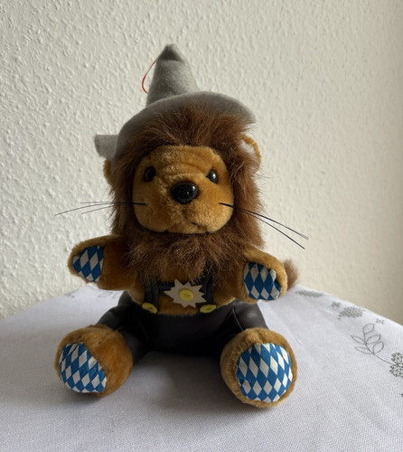 Alpi plüschlöwe mit hut - mit,