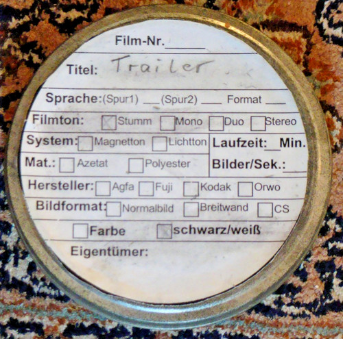 Super filmrolle mit - super, 8-filmrolle