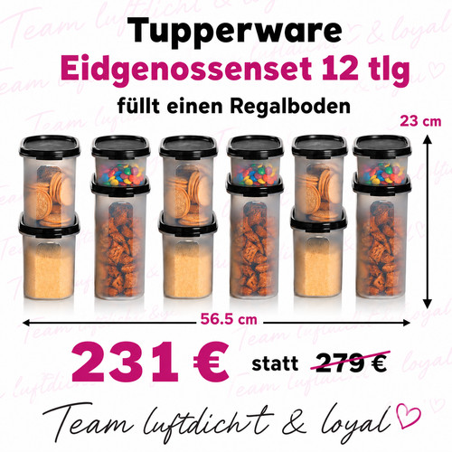 Tupperware eidgenosse set - tupperware, 12
