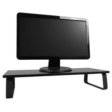 Monitor Riser Ständer - Einzelcomputer Bildschirm Schreibtisch Organizer Doppel Arbeitsbereich Regal