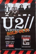 U2 TOUR POSTER VERTIGO 2005