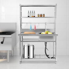 Edelstahl Küchenspüle Gastronomie Spüle Multifunktions Gewerbliche Spülbecken