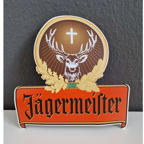 Jägermeister werbeaufkleber - jägermeister,