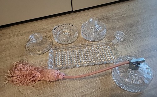 Bleikristall toilettenset - bleikristall,