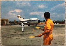 Flugzeug Postkarte Boeing